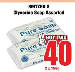 Boxer REITZER'S Glycerine Soap Assorted offer