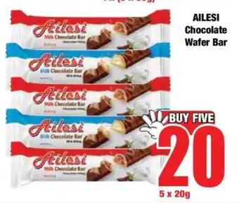 Boxer AILESI Chocolate Wafer Bar offer