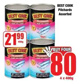 Boxer BEST COOK Pilchards Assorted offer