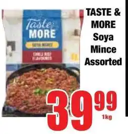 Boxer TASTE & MORE Soya Mince Assorted offer