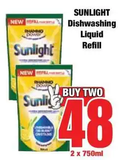 Boxer SUNLIGHT Dishwashing Liquid Refill offer