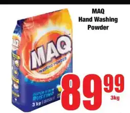 Boxer MAQ Hand Washing Powder offer