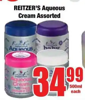 Boxer REITZER’S Aqueous Cream Assorted offer