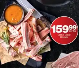 Checkers Lamb Braai Riblets offer