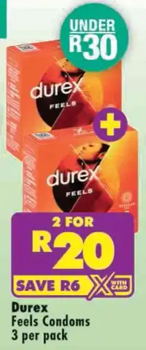 Shoprite Durex Feels Condoms offer
