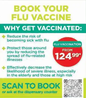 Shoprite Flu Vaccination offer