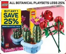 Pick n Pay Hypermarket Lego botanical playsets offer