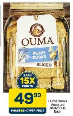 Pick n Pay Hypermarket Ouma Rusks Assorted offer