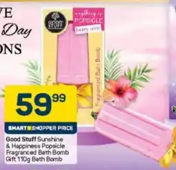 Pick n Pay Hypermarket Good Stuff Sunshine & Happiness Popsicle Fragranced Bath Bomb Gift Bath Bomb offer