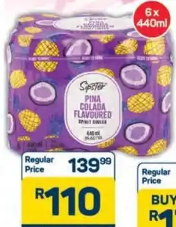 Pick n Pay Hypermarket Sipster Cooler Cans offer