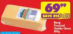 Shoprite Berg Processed Cheddar Cheese offer