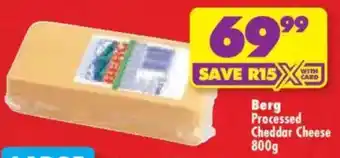 Shoprite Berg Processed Cheddar Cheese offer