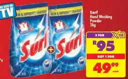 Shoprite Surf Hand Washing Powder offer