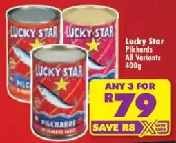 Shoprite Lucky Star Pilchards All Variants offer
