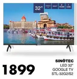 Save Hyper Sinotec LED 32" Google TV offer