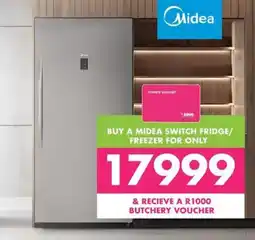 Save Hyper Midea switch fridge/ freezer offer