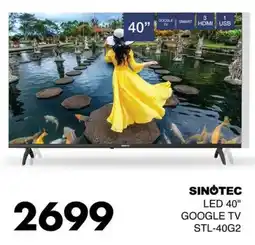Save Hyper Sinotec LED 40" Google TV offer