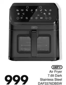 Save Hyper Defy Air Fryer Dark Stainless Steel offer