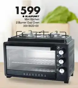 Save Hyper Blaupunkt Mini Kitchen 2 Burner Gas Oven offer