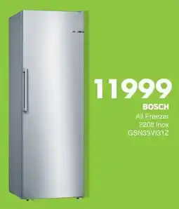 Save Hyper Bosch All Freezer Inox offer