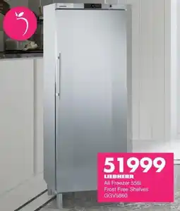 Save Hyper Liebherr All Freezer Frost Free Shelves offer