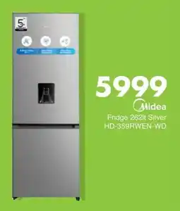 Save Hyper Midea Fridge Silver offer