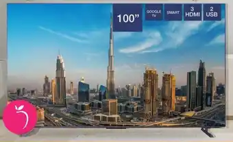 Save Hyper Skyworth QLED 100" UHD Google TV offer