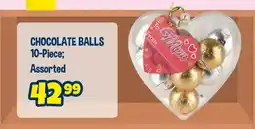 The Crazy Store Chocolate balls assorted offer