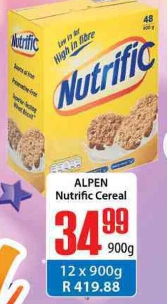 ALPEN Nutrific Cereal 900g