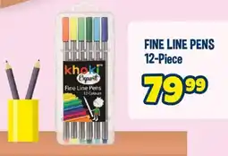 The Crazy Store Fine Line Pens offer