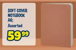 The Crazy Store Soft cover notebook A6 assorted offer