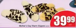 A5 Cash & Carry Mother's Day Warm Slippers offer
