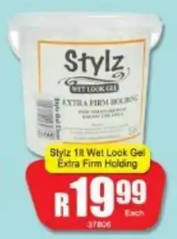 A5 Cash & Carry Stylz Wet Look Gel Extra Firm Holding offer