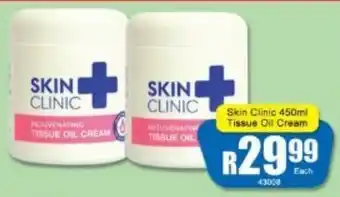 A5 Cash & Carry Skin Clinic Tissue Oil Cream offer