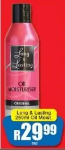 A5 Cash & Carry Long & Lasting Oil Moisturiser offer