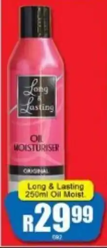 A5 Cash & Carry Long & Lasting Oil Moisturiser offer