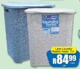 A5 Cash & Carry Lace Laundry Basket offer