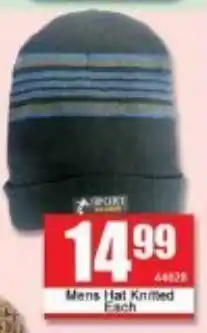 A5 Cash & Carry Mens Hat Knitted offer