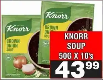 Advance Cash n Carry Knorr Soup offer