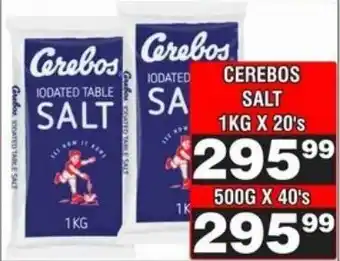 Advance Cash n Carry Cerebos Salt offer