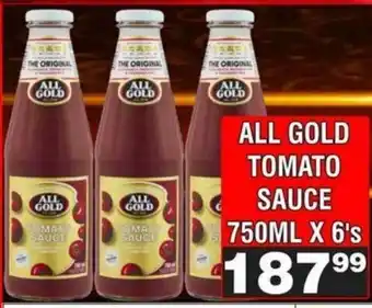 Advance Cash n Carry All gold tomato sauce offer