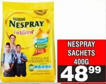 Advance Cash n Carry Nestle nespray sachets offer