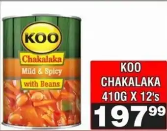 Advance Cash n Carry Koo Chakalaka offer