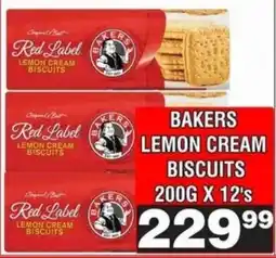 Advance Cash n Carry Bakers lemon cream biscuits offer