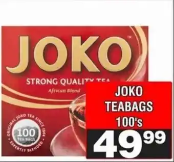 Advance Cash n Carry Joko teabags offer