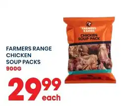 Econo Foods Farmers range chicken soup packs offer