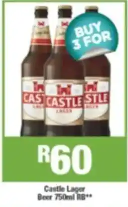 Agrimark Castle Lager Beer RB offer