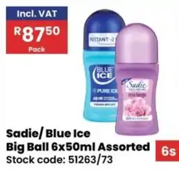Africa Cash and Carry Sadie/ Blue Ice Big Ball offer