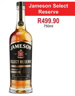 Johnny's Liquor Hypermarket Jameson Select Reserve offer