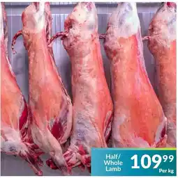 Super Save Half/ Whole Lamb offer